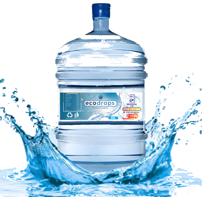 20 liter mineral water can